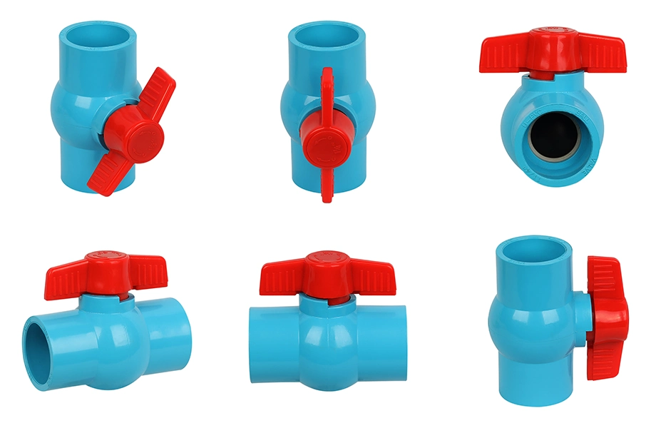 UPVC Manufacturers Pipe Compact Ball Valve for Water Supply