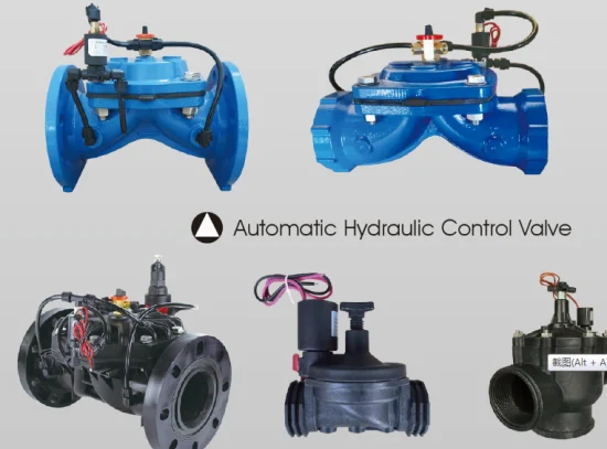 L'irrigazione utilizza la valvola di controllo idraulico automatico